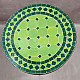 Marockansk-mosaikbord-grön-pistage
