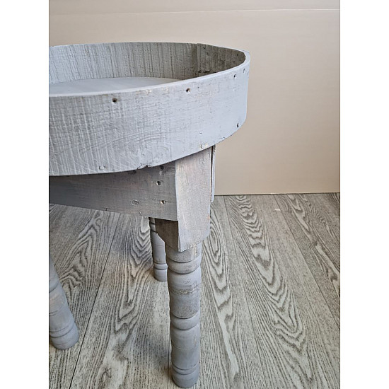Träbord grå-40cm
