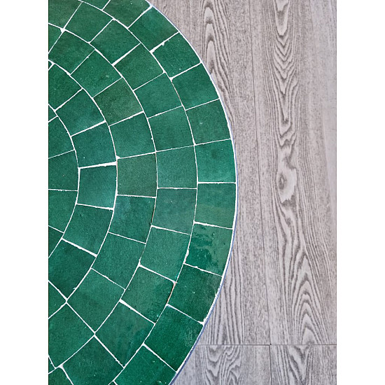 Marockansk Mosaikbord Grönt modern