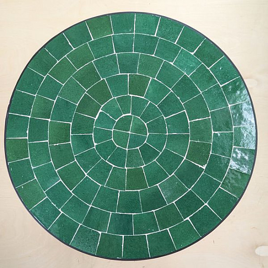 Marockansk Mosaikbord Grönt modern