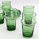 Glas Grön 9cm
