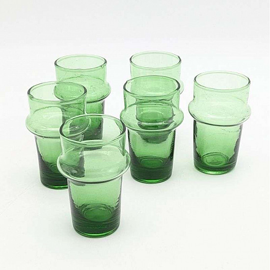 Glas Grön 9cm