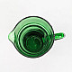 marockansk kanna glas  grön-21cm