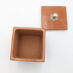 Tadelakt burk 13cm