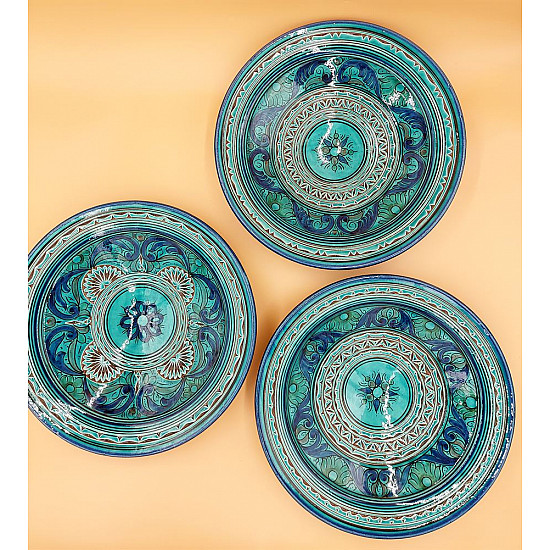 marockansk-keramik-fat-turkos-35cm