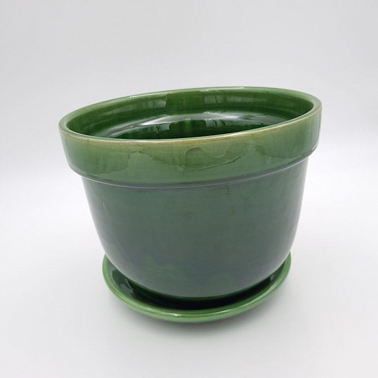 Marockansk keramik kruka grön