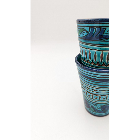 Marockansk Keramik Mugg turkos