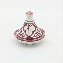 Tagine mönstrad -Rosa 8cm