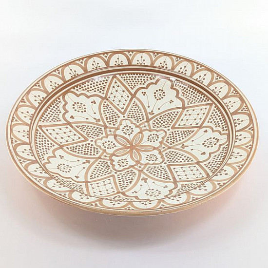 Keramik fat brun-35cm