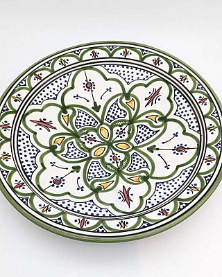 Keramik Fat Multigrön Ø35,40cm