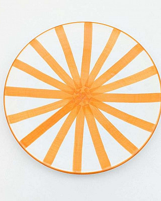 Keramik Tallrik Orange -Ø27cm
